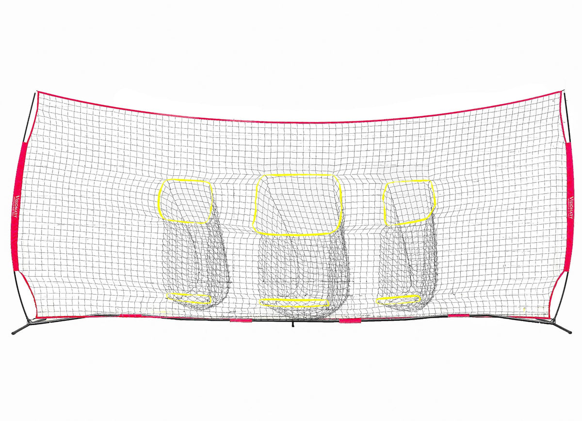 22x10 Disc Golf Net (3 Target Pockets) Visionary Disc Golf