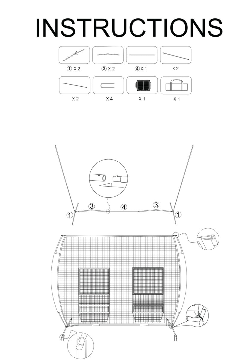 Net Only 10x7 Disc Golf Net Visionary Disc Golf